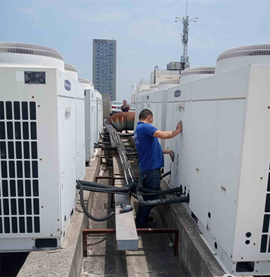 交口中央空调制热和不制冷系统维修方法